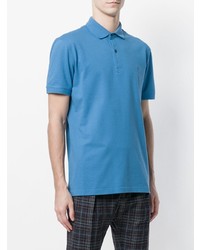 Мужская синяя футболка-поло от Ballantyne