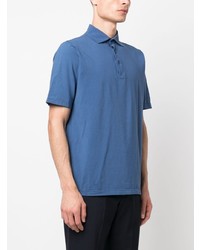 Мужская синяя футболка-поло от Kired