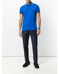 Мужская синяя футболка-поло от Etro