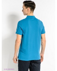 Мужская синяя футболка-поло от Tom Farr