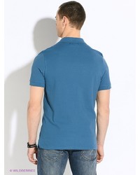 Мужская синяя футболка-поло от Tom Farr