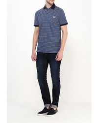 Мужская синяя футболка-поло от Tom Tailor