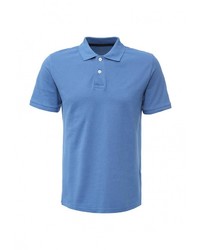 Мужская синяя футболка-поло от Tom Tailor