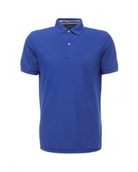 Мужская синяя футболка-поло от Tommy Hilfiger