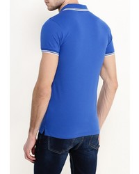 Мужская синяя футболка-поло от Tony Backer