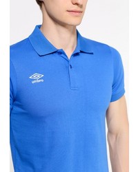 Мужская синяя футболка-поло от Umbro