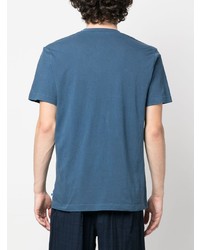 Мужская синяя футболка с v-образным вырезом от James Perse