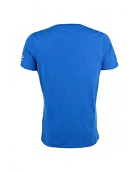 Мужская синяя футболка с круглым вырезом с принтом от Umbro