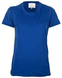 Женская синяя футболка с круглым вырезом от 3.1 Phillip Lim
