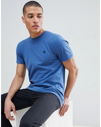 Мужская синяя футболка с круглым вырезом от Abercrombie & Fitch