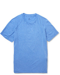 Мужская синяя футболка с круглым вырезом от Aether