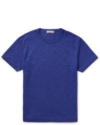 Мужская синяя футболка с круглым вырезом от Alex Mill