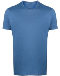 Мужская синяя футболка с круглым вырезом от Altea