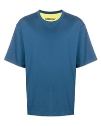 Мужская синяя футболка с круглым вырезом от Ambush