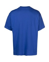 Мужская синяя футболка с круглым вырезом от Soulland