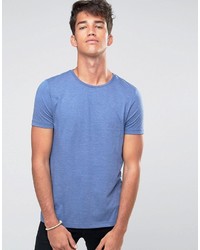 Мужская синяя футболка с круглым вырезом от Asos