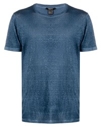 Мужская синяя футболка с круглым вырезом от Avant Toi