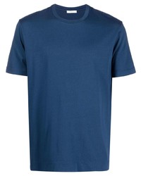 Мужская синяя футболка с круглым вырезом от Boglioli
