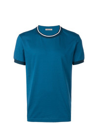 Мужская синяя футболка с круглым вырезом от Bottega Veneta