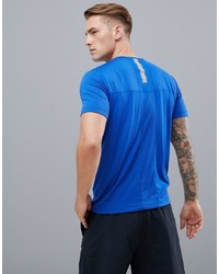 Мужская синяя футболка с круглым вырезом от Calvin Klein Performance