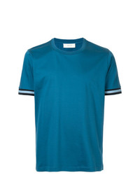 Мужская синяя футболка с круглым вырезом от Cerruti 1881