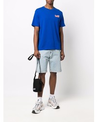 Мужская синяя футболка с круглым вырезом от Levi's