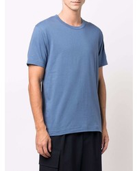 Мужская синяя футболка с круглым вырезом от Comme Des Garcons SHIRT