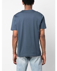 Мужская синяя футболка с круглым вырезом от Sunspel