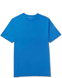 Мужская синяя футболка с круглым вырезом от Derek Rose