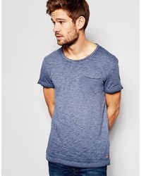 Мужская синяя футболка с круглым вырезом от Esprit