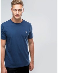 Мужская синяя футболка с круглым вырезом от Fred Perry