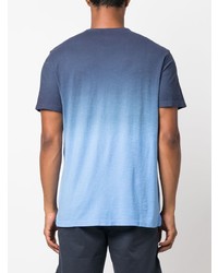 Мужская синяя футболка с круглым вырезом от Sun 68