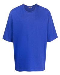 Мужская синяя футболка с круглым вырезом от Isabel Marant