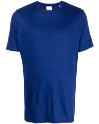 Мужская синяя футболка с круглым вырезом от Isabel Marant
