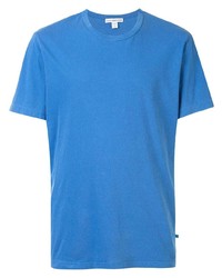 Мужская синяя футболка с круглым вырезом от James Perse