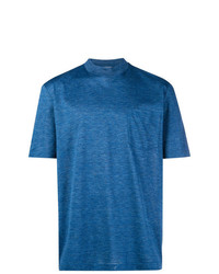 Мужская синяя футболка с круглым вырезом от Lanvin