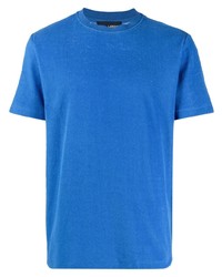 Мужская синяя футболка с круглым вырезом от Lardini