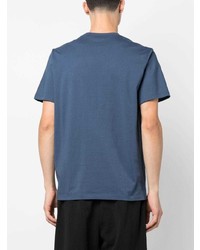 Мужская синяя футболка с круглым вырезом от Parajumpers