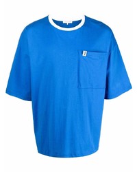 Мужская синяя футболка с круглым вырезом от MACKINTOSH