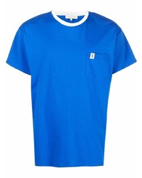 Мужская синяя футболка с круглым вырезом от MACKINTOSH