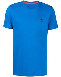 Мужская синяя футболка с круглым вырезом от Moose Knuckles