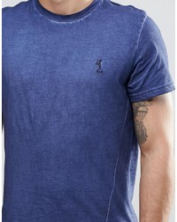 Мужская синяя футболка с круглым вырезом от Religion