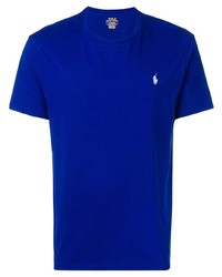 Мужская синяя футболка с круглым вырезом от Polo Ralph Lauren