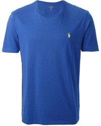 Мужская синяя футболка с круглым вырезом от Polo Ralph Lauren