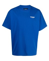 Мужская синяя футболка с круглым вырезом от Represent