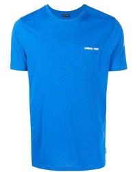 Мужская синяя футболка с круглым вырезом от Save The Duck