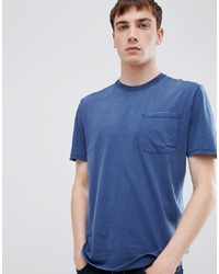 Мужская синяя футболка с круглым вырезом от Selected Homme