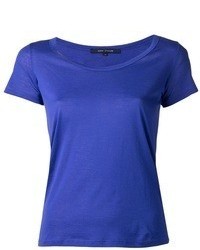 Женская синяя футболка с круглым вырезом от Sofie D'hoore