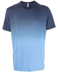 Мужская синяя футболка с круглым вырезом от Sun 68
