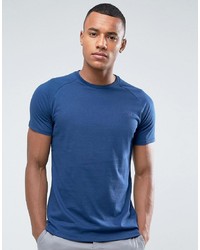 Мужская синяя футболка с круглым вырезом от Threadbare
